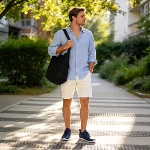 SAGUARO ▫️ Ténis Barefoot para Homem, Calçado Minimalista Leve com Biqueira Larga e Zero Drop para Caminhadas Casuais ao Ar Livre, Tamanhos 39-48 2
