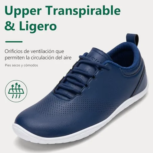 SAGUARO ▫️ Ténis Barefoot para Homem, Calçado Minimalista Leve com Biqueira Larga e Zero Drop para Caminhadas Casuais ao Ar Livre, Tamanhos 39-48 4