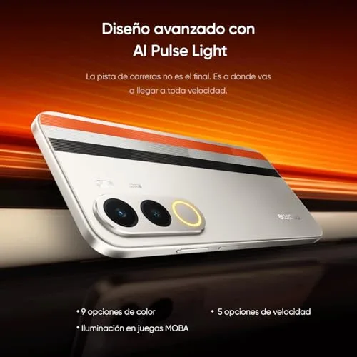 realme ▫️ Smartphone P4X 4G, 4 GB + 256 GB, Ecrã LCD de 6,8" a 120 Hz, bateria Titan de 7500 mAh, carregamento rápido de 45 W, carregamento reverso de 6 W, resistência a choques MIL-STD 810H, IP64, sistema Next IA, Branco Rally (sem carregador) 5