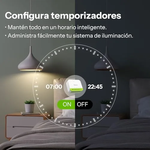 SONOFF ▫️ Mini Duo - Interruptor inteligente Zigbee de 2 canais, Zigbee 3.0, carga total de 16 A, controlo remoto através de um concentrador Zigbee, requer fio neutro, compatível com Alexa/Google (2 6