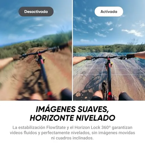 Insta360 ▫️ X4 Air Black Graphite, câmara com resolução 8K e 360°, bastão para selfies invisível, com proteção antivento integrada, grava em primeiro e segundo plano, lentes intercambiáveis, Starter Pack 7