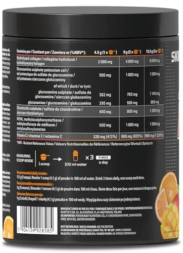 Skill Nutrition ▫️ Joints & Flex Powder, Manga-Laranja - 405 g 3