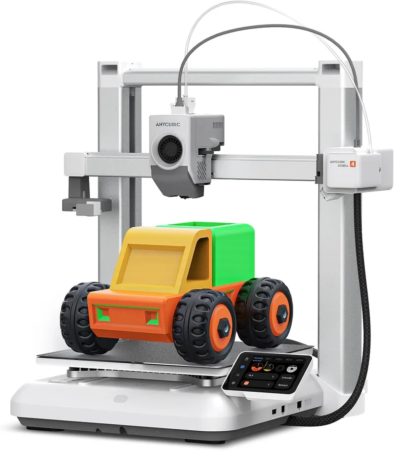 ANYCUBIC ▫️ Kobra 4 – Impressora 3D com autonivelamento e impressão de alta velocidade