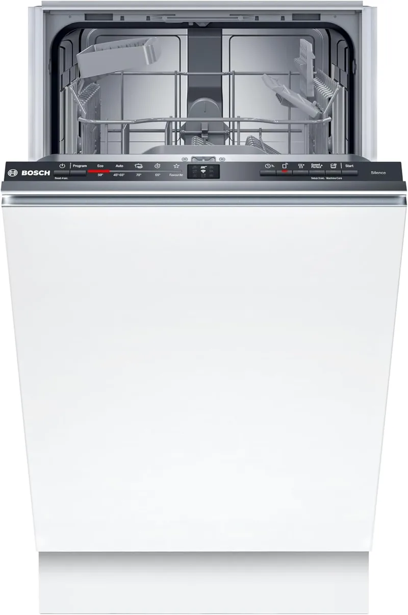 Bosch Electrodomésticos ▫️ Bosch - Máquina de lavar loiça integrada, Série 2, 45 cm de largura, 10 talheres, Smart Start, Home Connect, SPV2HKX02E