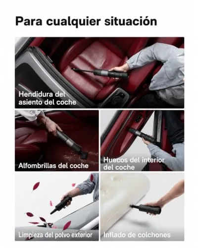 HOTO ▫️ Aspirador de Mão para Automóvel, Aspirador de Automóvel Potente de 20 000 Pa 5