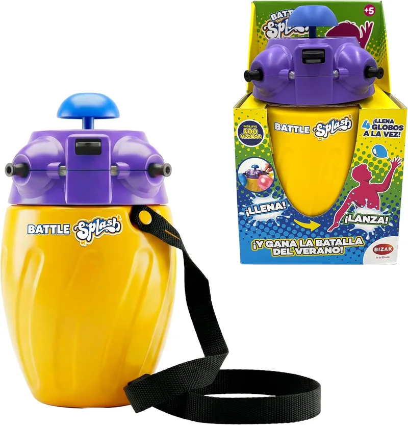 Bizak ▫️ Battle Splash Inflador Portátil de Balões de Água +5 Anos (35007543)