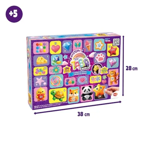 Bizak ▫️ Taba World Calendário do Advento com surpresas «squishy» +5 anos (64525916) 2