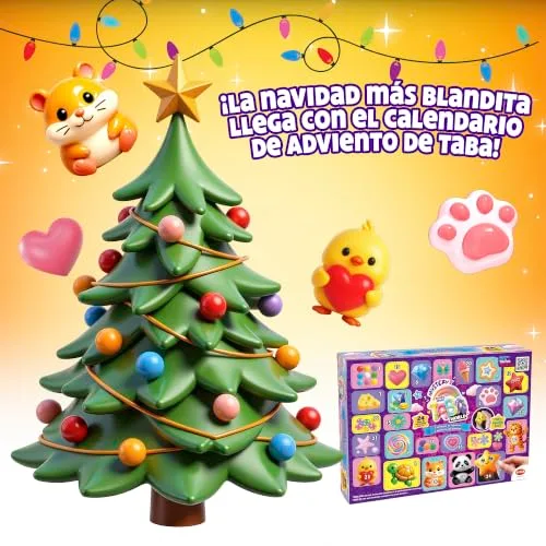 Bizak ▫️ Taba World Calendário do Advento com surpresas «squishy» +5 anos (64525916) 5