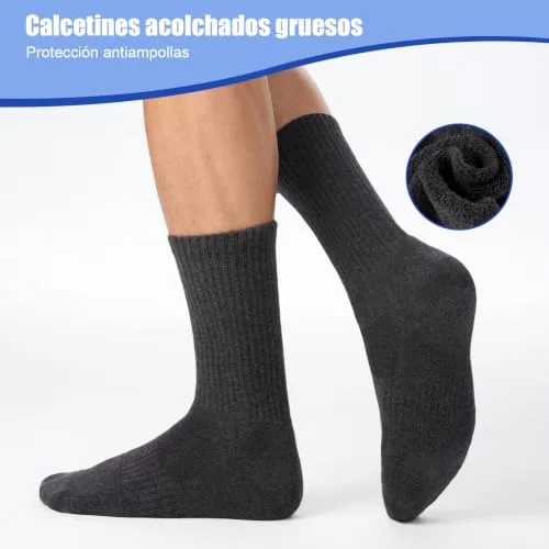 SockWaddles ▫️ Meias para homem e mulher, meias de algodão, 6/10 pares 5