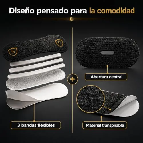 NeoConfort ▫️ Tiras nasais e bucais para dormir 60+60, Sistema 2 em 1 4