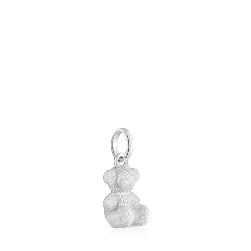 TOUS ▫️ Pingente de urso em prata com diamantes, para mulher, coleção Bold Bear 3