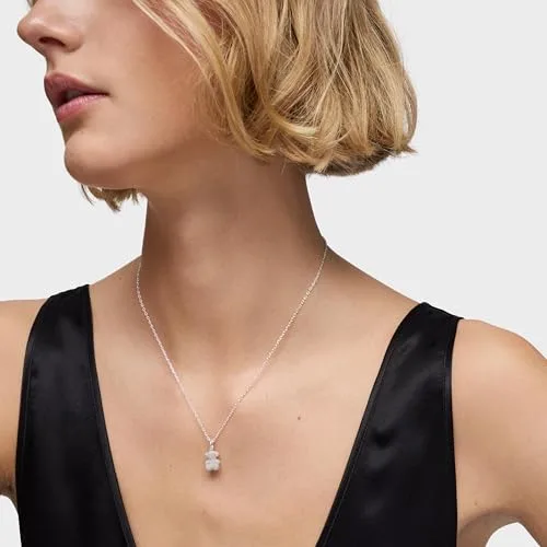 TOUS ▫️ Pingente de urso em prata com diamantes, para mulher, coleção Bold Bear 6