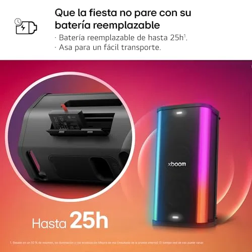 LG ▫️ STAGE501 - Altifalante Xboom Stage 501, Grande potência, 220 W 6