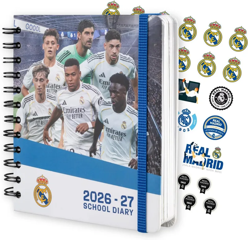 Grupo Erik ▫️ Agenda escolar do Real Madrid 2026-2027