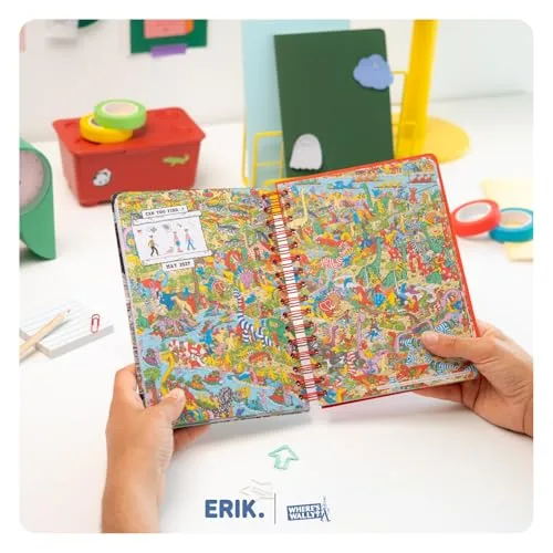 Grupo Erik ▫️ Agenda escolar 2026-2027 Semana Vista Onde está o Wally? 5