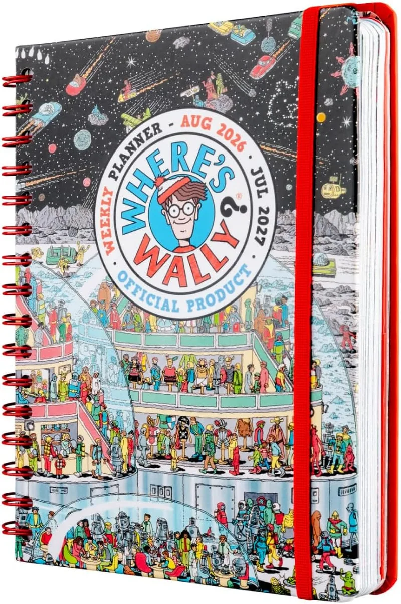 Grupo Erik ▫️ Agenda escolar 2026-2027 Semana Vista Onde está o Wally?