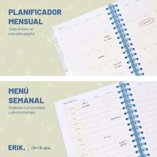 Grupo Erik ▫️ Agenda escolar 2026-2027 Semana Vista Ana Marin em espanhol 3
