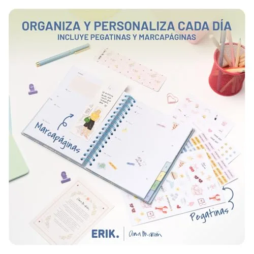 Grupo Erik ▫️ Agenda escolar 2026-2027 Semana Vista Ana Marin em espanhol 5