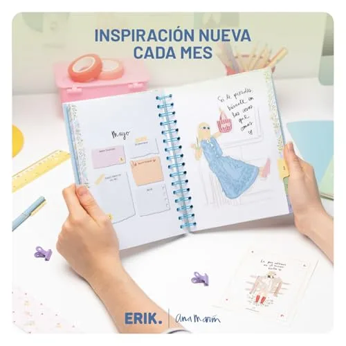 Grupo Erik ▫️ Agenda escolar 2026-2027 Semana Vista Ana Marin em espanhol 6