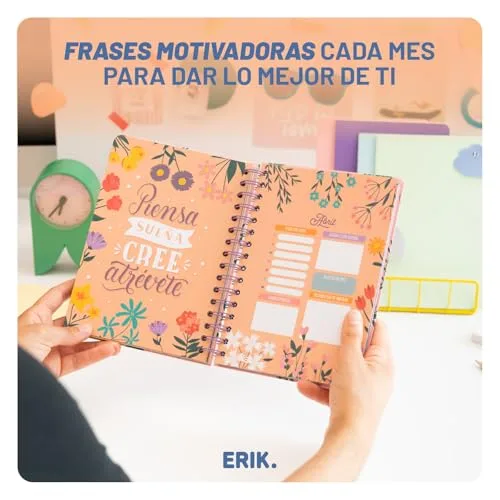 Grupo Erik ▫️ Agenda escolar 2026-2027 Semana Vista Amlie em espanhol 5