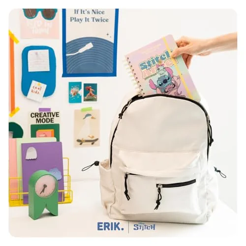 Grupo Erik ▫️ Agenda escolar 2026-2027 Stitch Semana Vista 6