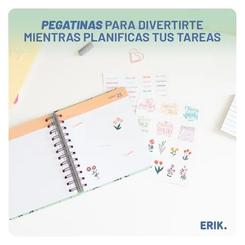 Grupo Erik ▫️ Agenda escolar 2026-2027: Um dia por página – Amelie em espanhol 3