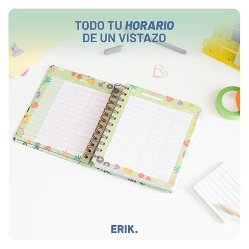 Grupo Erik ▫️ Agenda escolar 2026-2027: Um dia por página – Amelie em espanhol 4