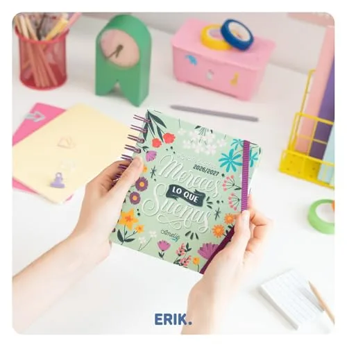 Grupo Erik ▫️ Agenda escolar 2026-2027: Um dia por página – Amelie em espanhol 5