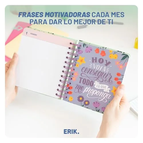 Grupo Erik ▫️ Agenda escolar 2026-2027: Um dia por página – Amelie em espanhol 6