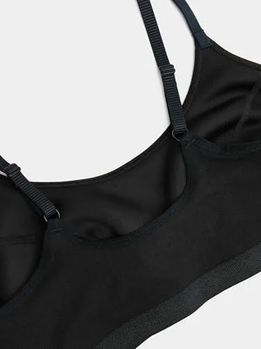 Marks & Spencer ▫️ Conjunto de 2 tops curtos de algodão «First Bra» 3