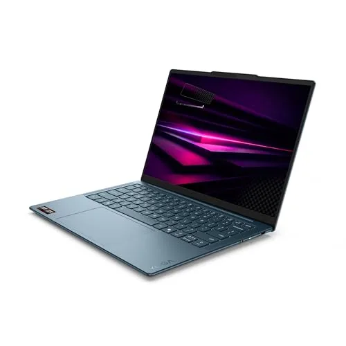 Lenovo ▫️ Yoga Slim 7 11.ª Geração – Portátil com IA, ecrã OLED de 14'' (AMD Ryzen AI 7 445, 32 GB de RAM, SSD de 1 TB, USB-C, Windows 11 Home, Copilot+ PC), teclado QWERTY espanhol, cor Tidal Teal 3