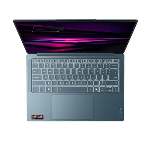 Lenovo ▫️ Yoga Slim 7 11.ª Geração – Portátil com IA, ecrã OLED de 14'' (AMD Ryzen AI 7 445, 32 GB de RAM, SSD de 1 TB, USB-C, Windows 11 Home, Copilot+ PC), teclado QWERTY espanhol, cor Tidal Teal 5
