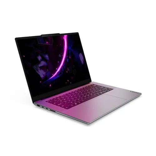 Lenovo ▫️ Yoga Pro 7 11.ª Geração Edição Aura – Portátil com IA, ecrã OLED de 15,3" e resolução 2,5K (Intel Core Ultra 7 356H, NVIDIA GeForce RTX 5050, 32 GB de RAM, SSD de 1 TB, Wi-Fi 7, Windows 11 Home, Copilot+ PC) Teclado QWERTY espanhol, cinzento-lunar 3