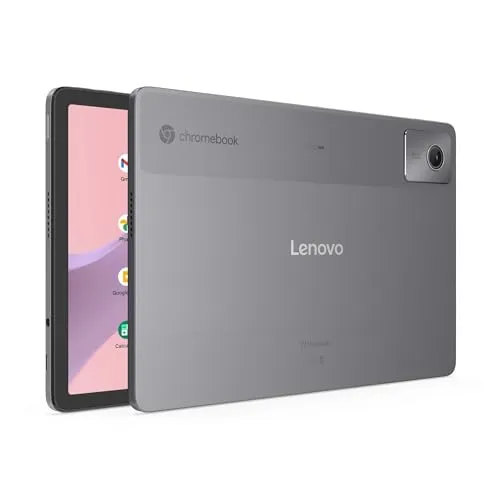 Lenovo ▫️ Chromebook Duet 9.ª geração - 11" WUXGA tátil + caneta incluída (MediaTek Kompanio 838, 8 GB de RAM, 128 GB eMMC, ChromeOS) Cinzento QWERTY + 3 meses de Google AI Pro com Gemini Pro e 5 TB 4