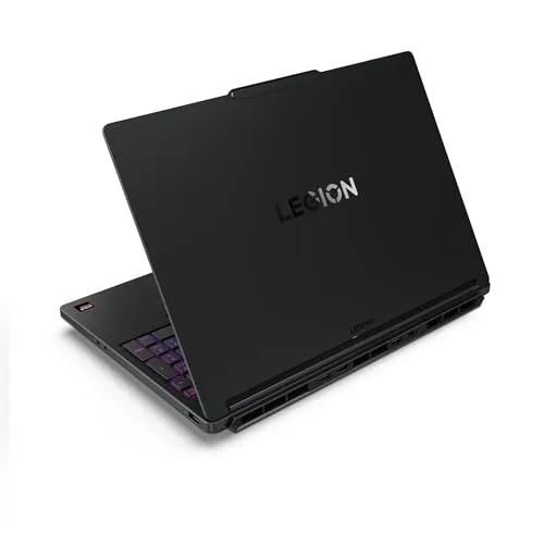 Lenovo ▫️ Legion 5 11.ª geração - Portátil para jogos com IA, ecrã OLED de 15,3" (AMD Ryzen 7 250, NVIDIA GeForce RTX 5050, 165 Hz, 16 GB de RAM, SSD de 512 GB, Wi-Fi 7, sem sistema operativo) Teclado QWERTY com retroiluminação RGB, espanhol-preto 4