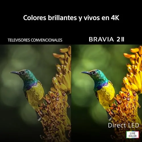 Sony ▫️ Televisão BRAVIA 2 II de 50 polegadas, 4K, Smart TV (Google TV), processador X1, escalonamento 4K, Dolby Atmos e DTS:X, compatível com a PS5, 50S20M2, modelo 2026 2