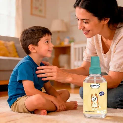 Nenuco ▫️ água de colónia com fragrância original em formato de spray de 240 ml, Edição Limitada Bingo (Bluey), recomendada para bebés a partir dos 3 meses 5