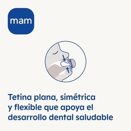 MAM ▫️ Chupeta Original para recém-nascidos de 0 a 2 meses, dia e noite, 4 unidades 4