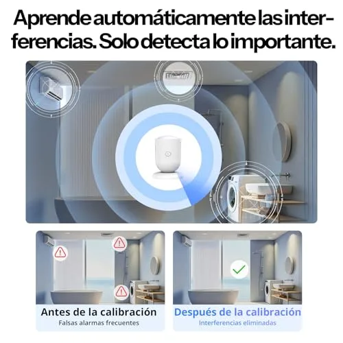 SONOFF ▫️ SNZB-06P24 Sensor de Presença Zigbee de 24 GHz, Sensor de Movimento com Sensor de Luz, Detecção por Zonas, Calibração Adaptativa, Compatível com Home Assistant, Alexa e SmartThings (Requer Hub) 5