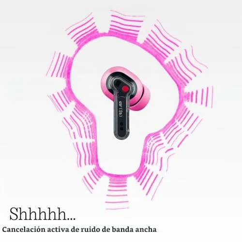 Nothing ▫️ Ear (3a) Auscultadores com cancelamento de ruído, ANC híbrido de 45 dB, áudio de alta resolução, reforço de graves de 12 mm, 6 microfones, Bluetooth Dual Connect para desporto, viagens e trabalho 4
