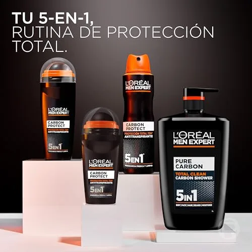 L'Oreal Paris ▫️ L'Oréal Paris, Desodorizante em spray, para homem, embalagem de 6 x 150 ml 6