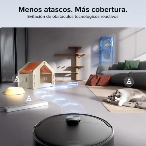 roborock ▫️ Qrevo 2 Pro – Aspirador robô com sucção extrema de 25 000 Pa, preto 7