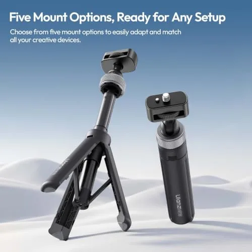 ULANZI ▫️ MT95 Mini-tripé para DJI Action 5 Pro/4/3/Osmo 360 (DJI Osmo Pocket 3, 4 e outros com 1/4") 2