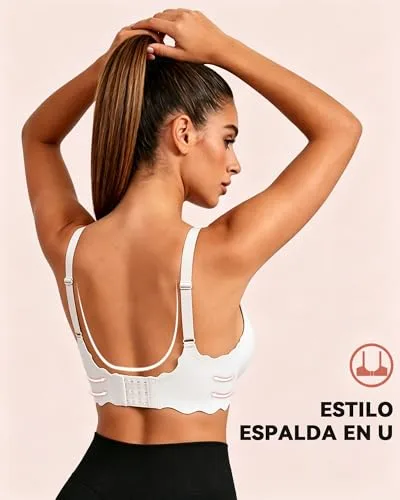 Bresdk ▫️ Sutiã sem aros Jelly Sutiã ondulado, confortável, para uso diário, para mulher 3
