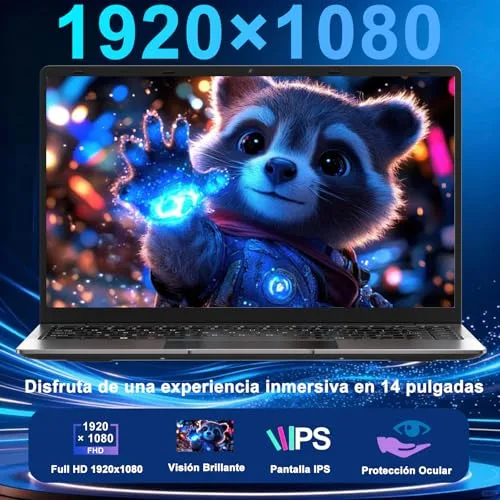 bvate ▫️ 2026 Portátil de 14" com Windows 11, 8 GB de RAM e SSD de 256 GB - Cinzento 2