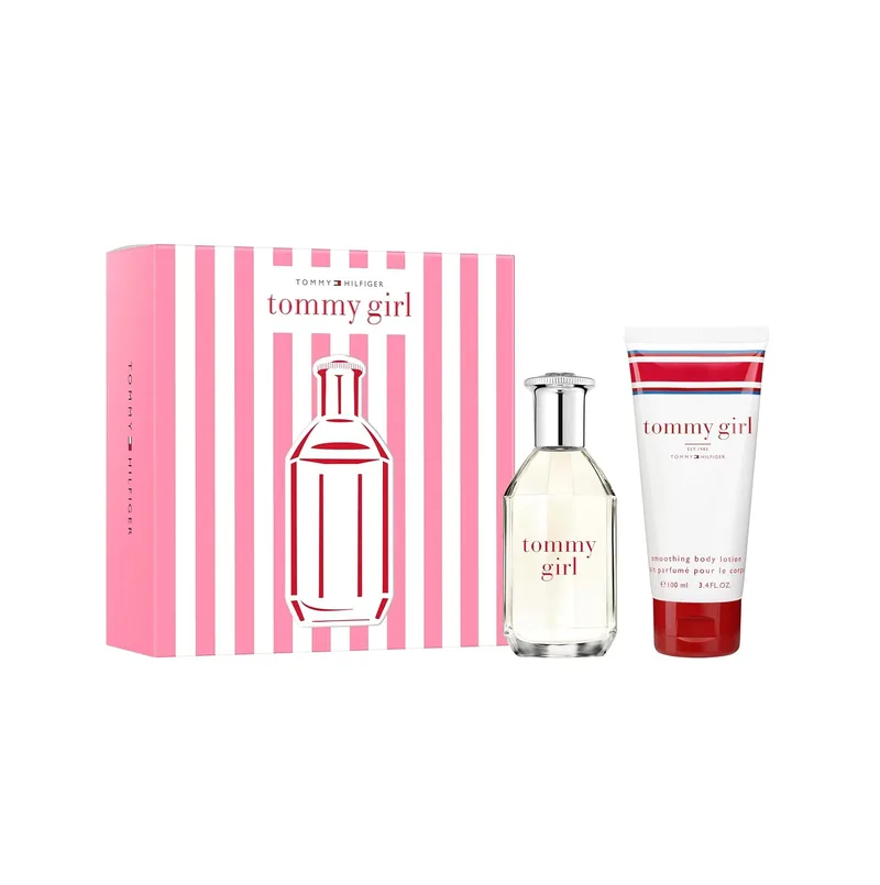 Tommy Hilfiger ▫️ Conjunto Tommy Girl Primavera, EDT 50 ml e Loção Corporal 100 ml