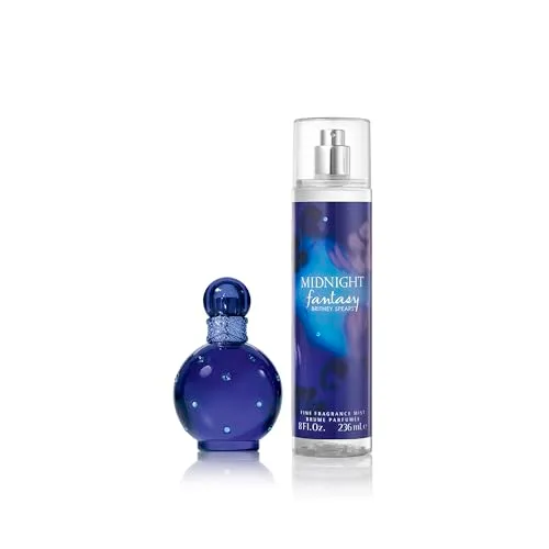 Britney Spears ▫️ Conjunto Midnight Fantasy, EDP 50 ml e Bruma Corporal 236 ml 2