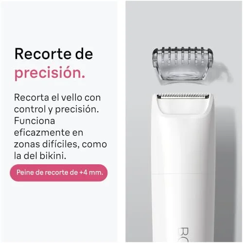 Braun ▫️ Mini-aparador corporal para mulher, BS1000, branco 4