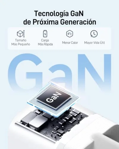 CUKTECH ▫️ CP3 Carregador USB-C de 40 W – Carregador rápido para iPhone 4