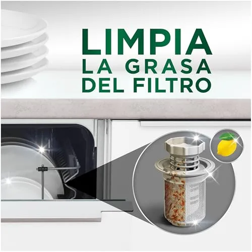 FAIRY ▫️ Platinum Cápsulas para a máquina de lavar louça, Limão, 34 cápsulas, Potentes mesmo com os restos de comida mais difíceis, pratos limpos, máquina de lavar louça brilhante, filtro limpo Sinasa (Embalagem de 4) 4